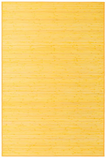 5' x 8' Yellow Bamboo Area Rug