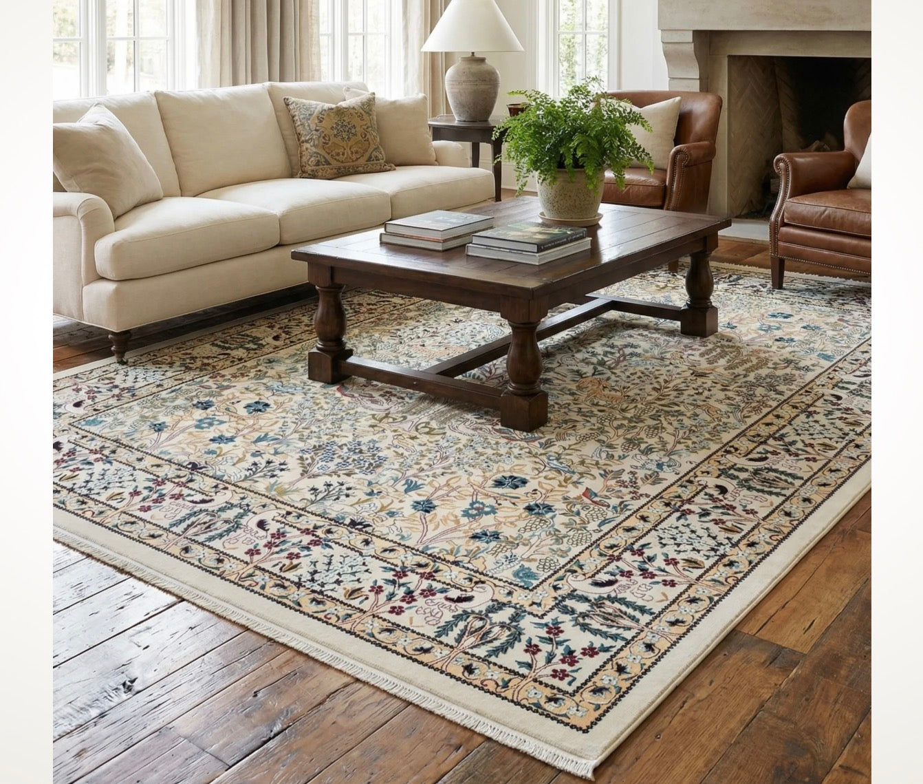 5' x 8' Traditional Area Rug